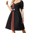 thumbnail image 1 of N7 emblem Mass Effect Dress party dresses women Aesthetic clothing african dresses for woman, 1 of 7