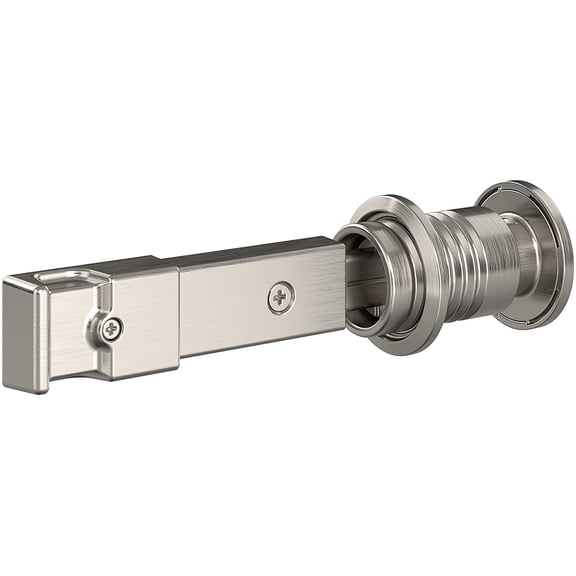 N700-151 Barn Door Lock, Satin Nickel, 5" x 1-1/4" x 3/4"
