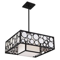N7753-143-Minka Metropolitan-Mosaic - 2 Light Pendant In 11.5 Inches Tall and 21 Inches Wide