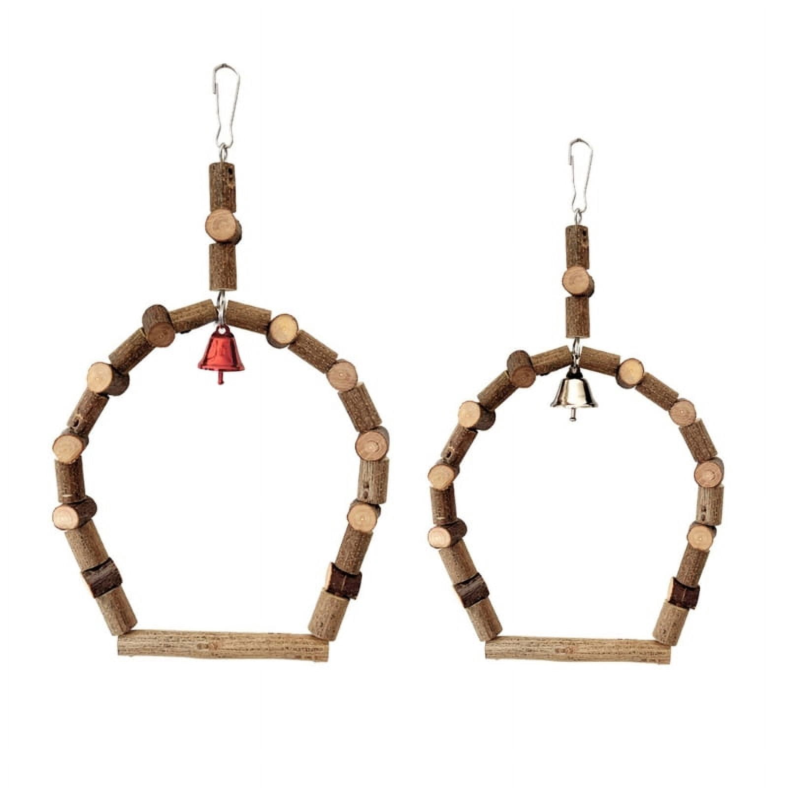 Curated visual reference: Custom Bird Birdcages With Perches Reference: N7Md Pet Bird Playstand Toy Birdcages Hanging Swing Swing Bird