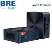 BRE NUC N7P Mini Gaming Desktop PC, AMD Ryzen 7 7840HSup to 5.1GHz, 16GB DDR5, 1TB SSD, Win11 Pro/HDMI/DP/Type-C