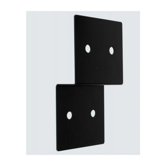 N800-208 Indio Collection Decorative Joist Tie, Black, 1-3/4 x 5 x 9-3/4 In. - Quantity 6