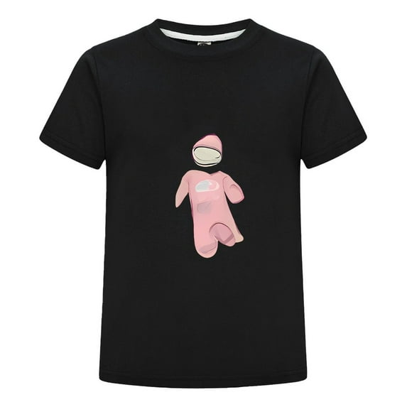 N82569 NTONGSHANBB Custom Kids cartoon T-shirt black100