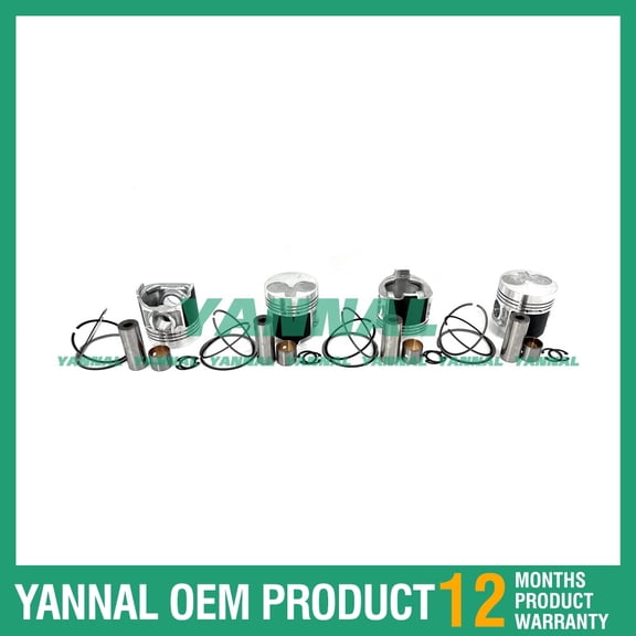 N844-T Piston With Rings For Shibaura Engine Parts