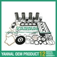thumbnail image 1 of N844L-T Cylinder Liner Kit With Gasket Set Bearing For Shibaura Engine Parts, 1 of 4