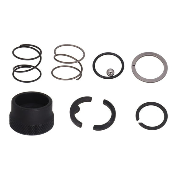 N864734 Collar Spring Steel Ball Kit for DCF850 DCF850B Cordless for Driver, Replacement Chuck Clip Retainer Parts, Metal Construction for Secure Bit Holding(A)