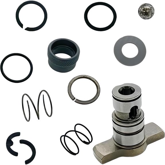 N916943 NA202231 N921819 Collar Spring Steel Ball Impact Driver Kit fits to Dewalt DCF845 DCF845B DCF845N DCF845P1 DCFf845P2 DCF845D1E1 Atomic Cordless Impact Driver Replacement Assembly