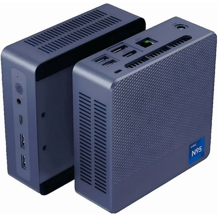 N95 Mini PC,Intel 12th N95 (up to 3.4GHz) Mini Computer, 16GB RAM 1TB SSD, USB3.0, Support 4K UHD Dual HDMI DP BT5.1, Dual Band WiFi VESA Mount