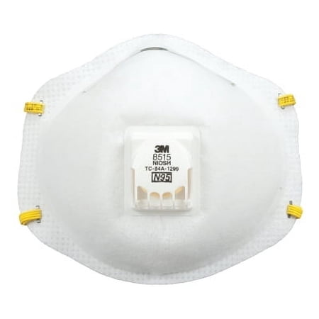 N95 Particulate Welding & Metal Pouring Respirator, Half Facepiece, White | 1 Box of 10 Each