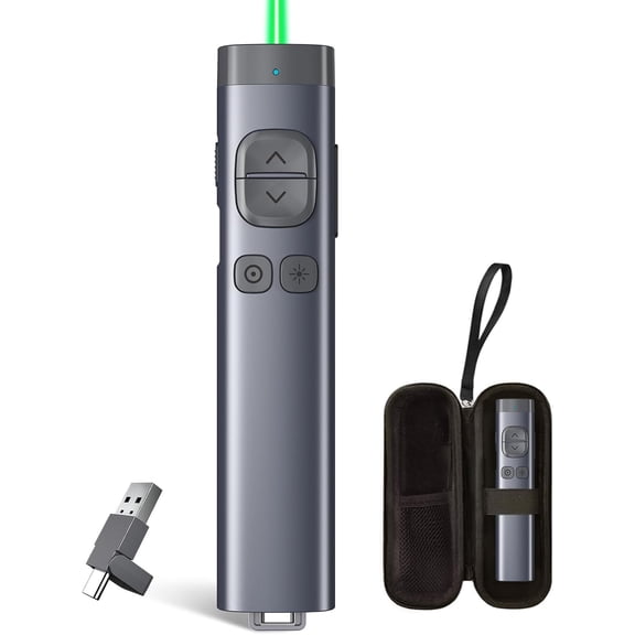 N97s TV Screen Presentation Clicker for powerpoint presentations, powerpoint clicker, Presentation Remote, Bluetooth Wireless Presenter, Digital Pointer for TV Screen Under Win/Mac
