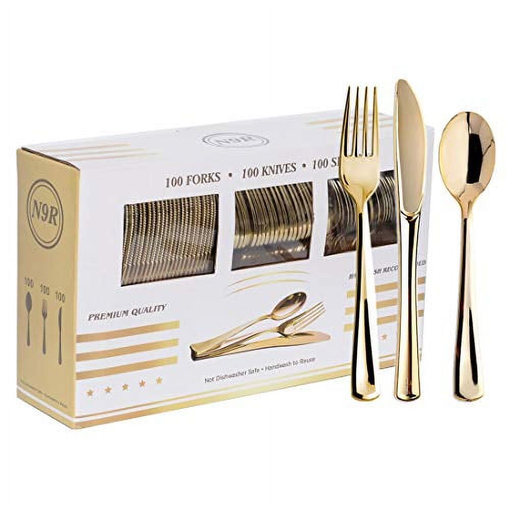 https://i5.walmartimages.com/seo/N9R-300PCS-Gold-Plastic-Silverware-Cutlery-Set-Disposable-Flatware-Dinnerware-100-Forks-100-Spoons-Knives-Party-Birthday-Wedding-Utensils_8546473d-ad68-48cc-9246-d4ee83d16e14.293927ea3a0de2266fc0bb16cc5e0e35.jpeg