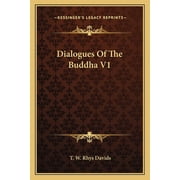 Dialogues Of The Buddha V1 Paperback