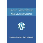Ziscom Learn WordPress Make your own websites, Book 5, Paperback