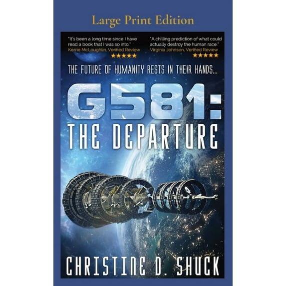 G581 The Departure: Large Print Edition, (Hardcover)