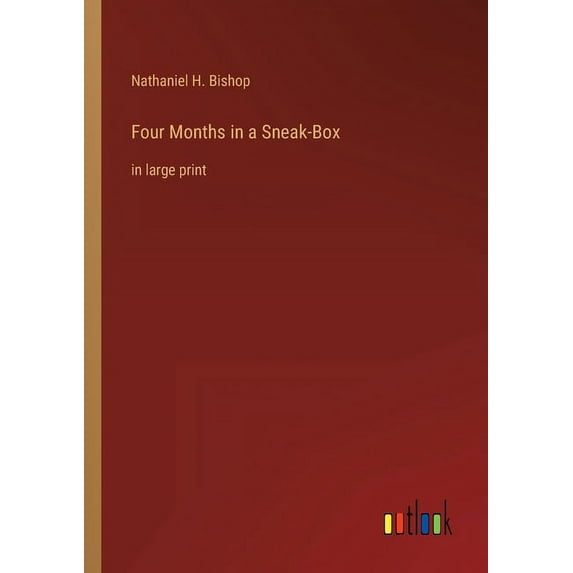 Four Months in a Sneak-Box: in large print, (Paperback)