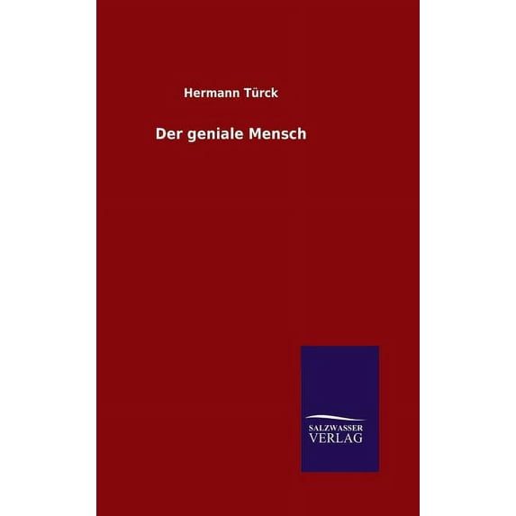 Der geniale Mensch, (Hardcover)