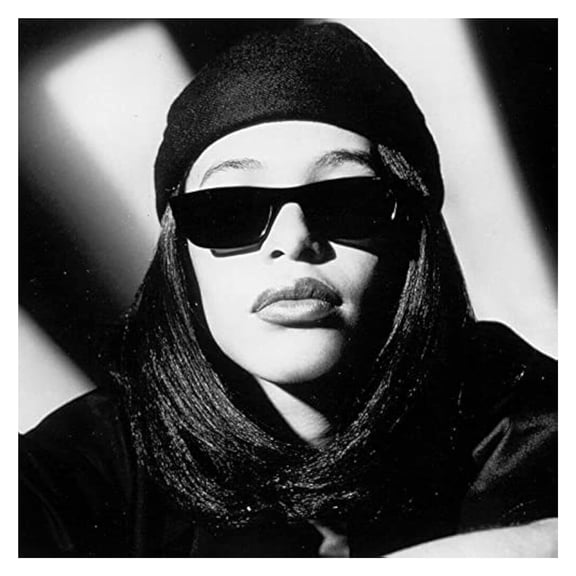 NA Aaliyah Art Music Album Poster HD Print Wall Decor, 16x16 (40x40cm)