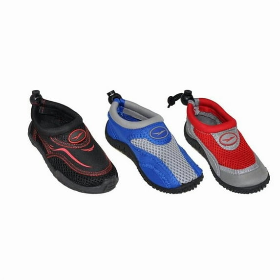NA 2338036 Children Water Shoes, Assorted Color - Size 5 to 10 - Pack of 36