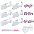 NA Doublemiss 6 Pack .. Ear Piercing Kit Disposable .. Self Ear