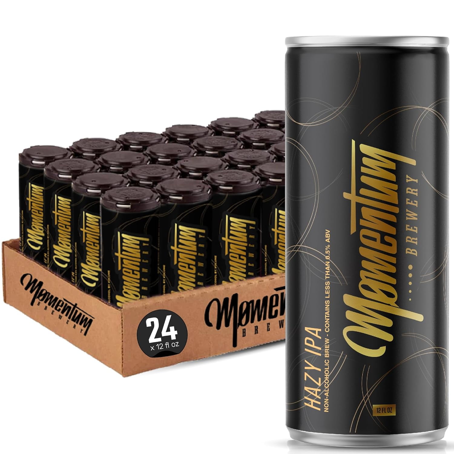 NA Hazy IPA Low Calorie NonAlcoholic without the Buzz Full