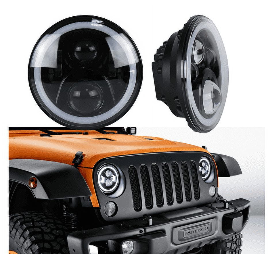 NA MIATA Headlights (Pair) Mazda MX5 MX5 LED 7" Plug N