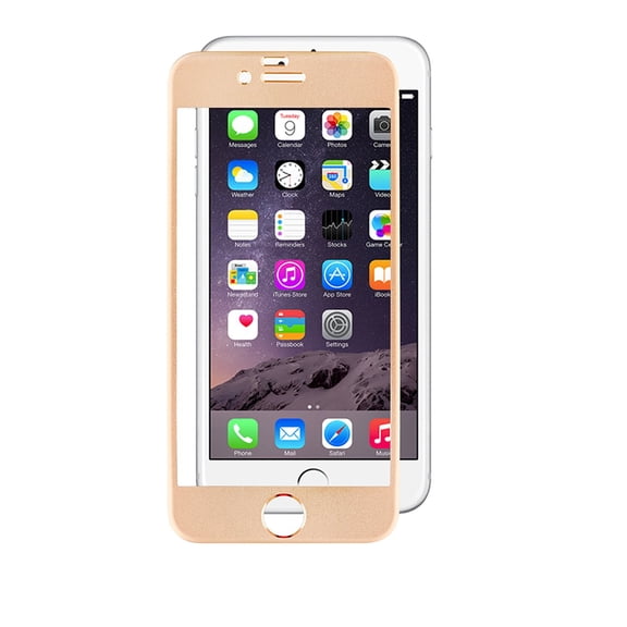 NA Phantom Glass PGSC-iPhone6-Gold Tempered Glass Screen Protector for iPhone 6/6s, Retail Packaging, Clear