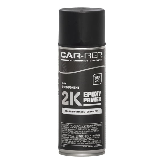 NA Spraypaint Car-Rep 2K Epoxy Primer Black 400ML/11 oz C2130