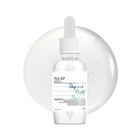 NAAP B5 Skin Balancing Ampoule, 30ml / 1.01 fl. oz | Ultimate Barrier Care, Plant-derived Ingredients, Hydrating, Non-greasy Ampoule, Korean Skin Care