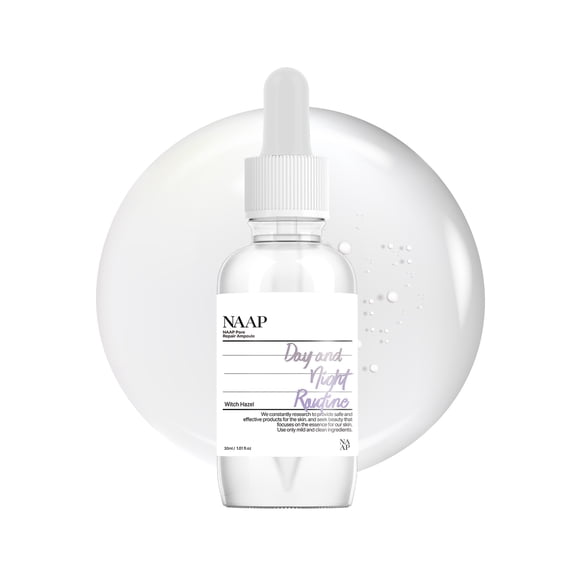 NAAP Pore Repair Ampoule, 30ml / 1.01 fl. oz | Pore care, Hydration & Trouble Control, Plant-derived Ingredients, Hydrating, Non-greasy Ampoule, Korean Skin Care