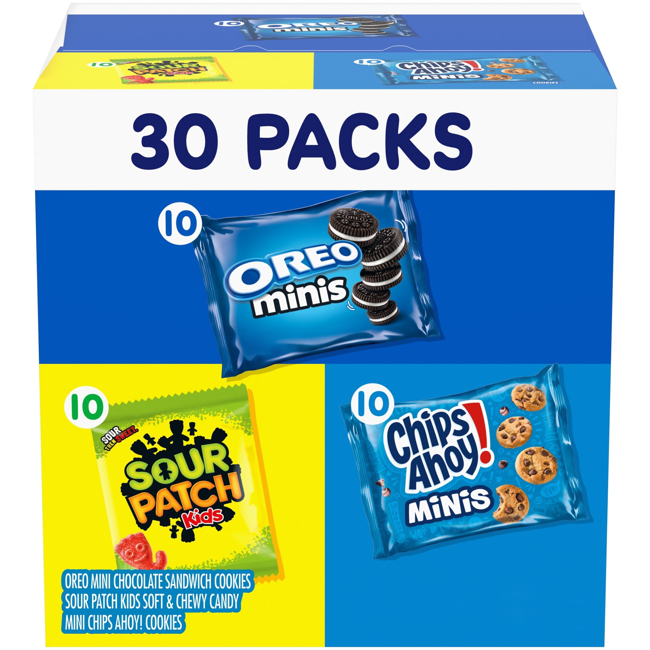 Multi Cookies and Candy Variety Pack with SOUR PATCH KIDS, OREO