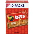 thumbnail image 1 of RITZ Bits Peanut Butter Sandwich Crackers, Lunch Snacks, 10 Snack Packs, 1 of 20