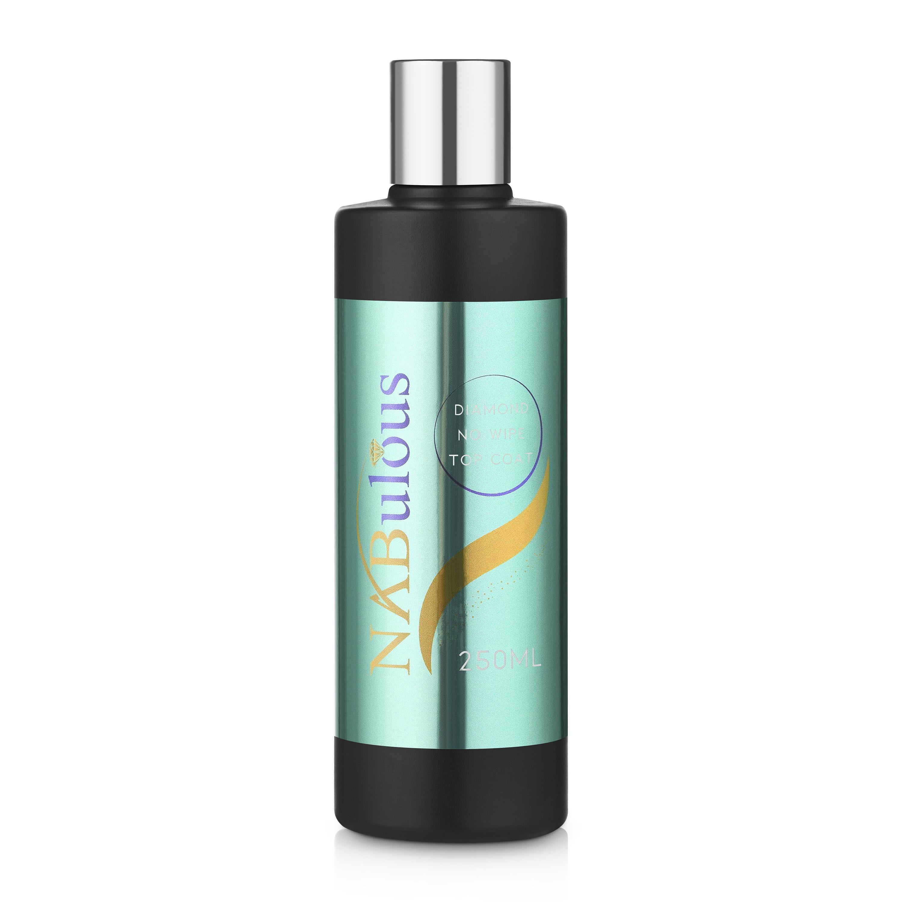 NABulous™ Nails Super Shine No Wipe Extreme Gloss Top Coat Refill Bottle - 8oz (No Wipe Top Coat 250ml)