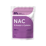 Micro Ingredients NAC Supplement 600mg with NAD& Coconut Oil, 300 Softgels | 2-in-1 N Acetyl L Cysteine Plus Nicotinamide Forms