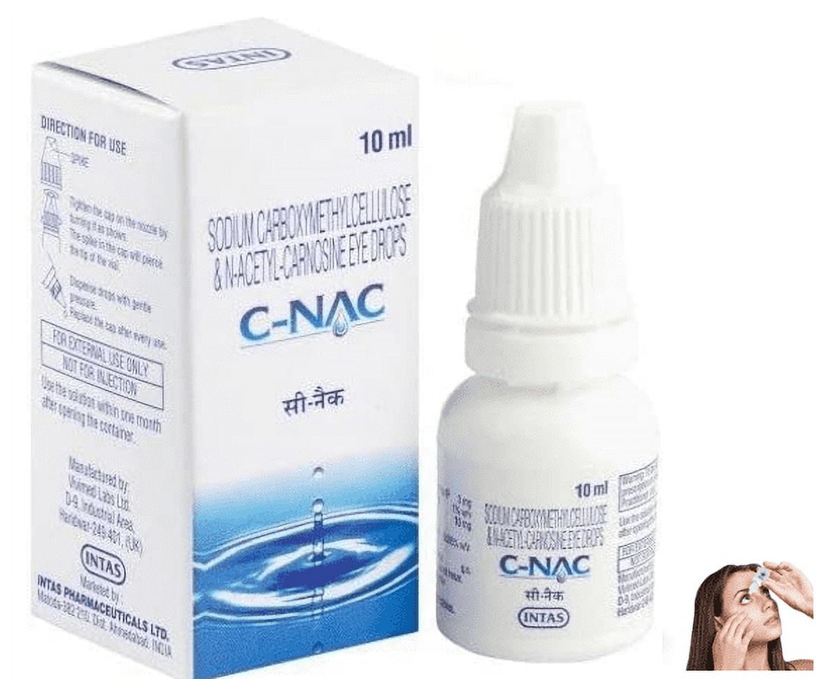 NAC Eye Drops N-Acetyl-Carnosine Eye Drops One 10 ML Vial
