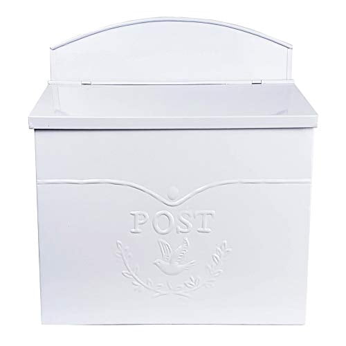 NACH Chelsea POST Classic Metal Mailbox, Vintage European Wall Mount ...