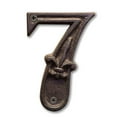 thumbnail image 1 of NACH DB62-7 House Numbers, 4.5 Inch, Rustic Brown, 1 of 5
