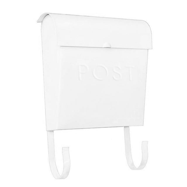 NACH Euro Series Modern Mailbox, Decorative Mail Holder, Wall Mount Mailboxes for Outside, Rust