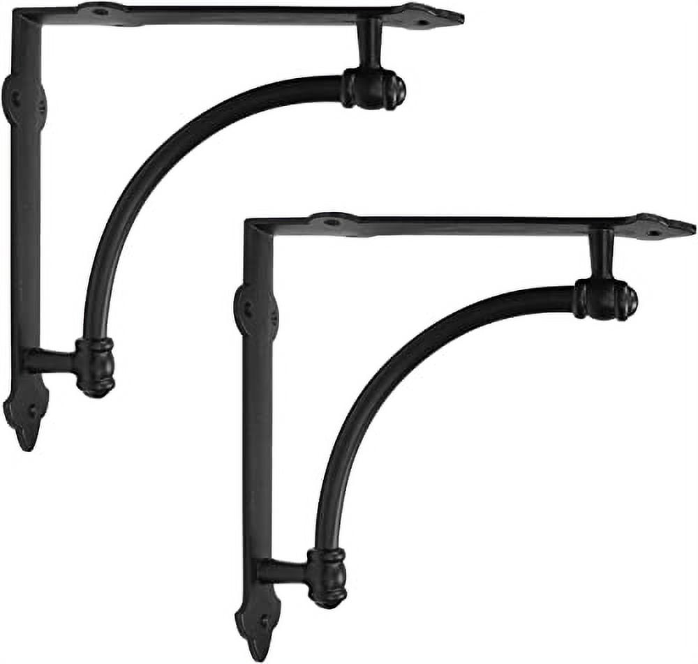 NACH Farmhouse Industrial Shelf Brackets Rustic Shelf Bracket Cast