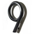thumbnail image 1 of NACH Floating Mount Aluminum Home Address Number 9, Sleek Rounded Metal Modern House Numbers, 5 inch, Black Gun Metal, HH-RND5-GMT-9, 1 of 5