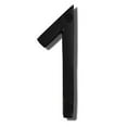 thumbnail image 1 of NACH Floating Mount House Address Shadow Number For Outside or Inside, Mailbox Number For Outside, Front Door, Garage Door, Maximum Rust Protection, Black Aluminum, 8 inch, Number 1, HH-SDW8-BLK-1, 1 of 5