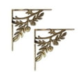 thumbnail image 1 of NACH Rustic Branches Strong Shelf Bracket, Decorative Brackets for Shelves, Large, Antique Gold, 1 of 6