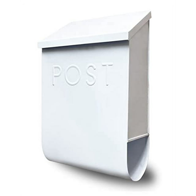 NACH Trixie Weather Resistant Metal Mailbox With Newspaper Holder