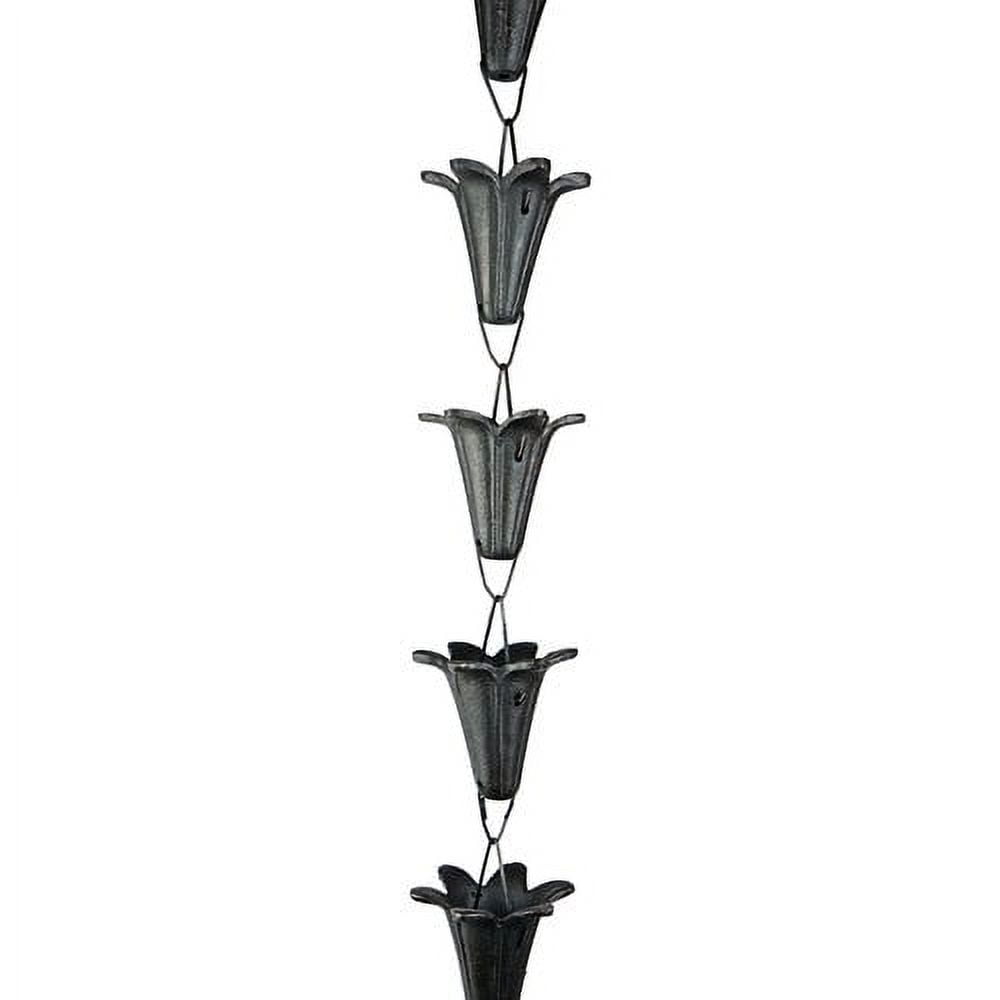 NACH jsRNC001 Stylish Decorative Downspout Rain Chains for Gutters, 8