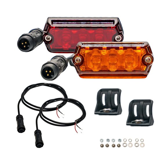 NACHO NANO 2 Pack Scene Light Kit with Red/Amber Lens