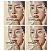 NACIFIC Collagen Gel Facial Mask Rice Peptide 35gX4EA Set Hydrogel Deep Korean Face Mask Hydrating Overnight Elasticity Firming Pore Minimizing for All skin types