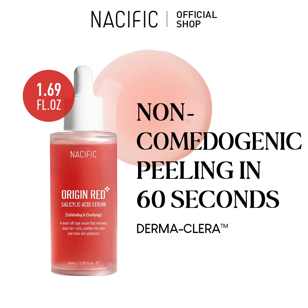 [NACIFIC] Origin Red Salicylic Acid Serum 1.69 fl.oz/50ml, AcneProne