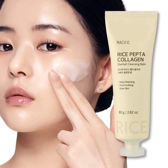 NACIFIC Rice Pepta Collagen Sherbet Cleansing Balm 80g