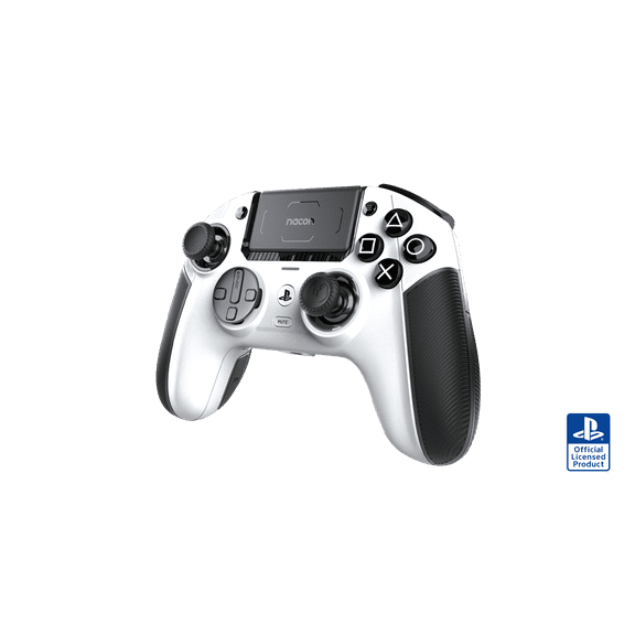 Nacon Revolution 5 Pro Officially Licensed PlayStation Wireless Controller for PS5 / PS4 / PC - Hall Effect, Trigger Stops, Map Buttons - White