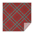 thumbnail image 1 of Christmas Square Tablecloth 42x42 Inch – Waterproof Polyester Printed Table Cover, Wrinkle Resistant & Washable for Kitchen Dining Picnic Party Decor, Single-v4-15, White, 1 of 6