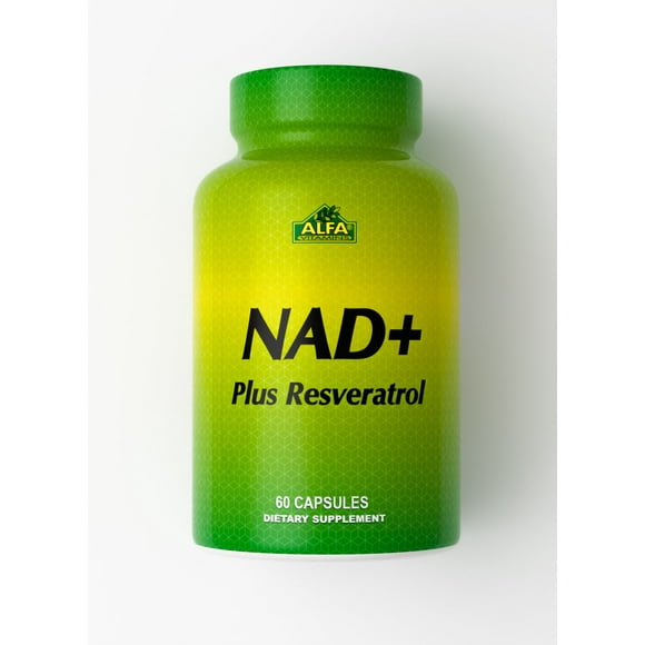 NAD+ Plus Resveratrol 60 Capsules